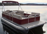 8'6"x10' Deluxe Frame & Fabric Kit - PontoonBoatTops.com