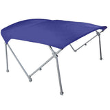 8'6"x10' Deluxe Frame & Fabric Kit - PontoonBoatTops.com