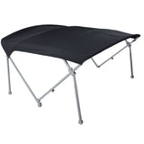 8'6"x10' Deluxe Frame & Fabric Kit - PontoonBoatTops.com