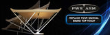 Power Bimini Package 8' or 8'6" wide, 10' long - PontoonBoatTops.com