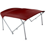 8'6"x10' Deluxe Frame & Fabric Kit - PontoonBoatTops.com